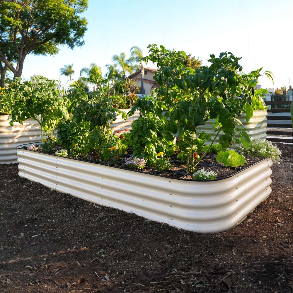 Large Modular Metal Raised Garden Bed - 15 Tall